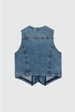 GILET IN DENIM OCEAN