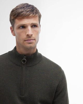 Maglia con mezza zip Holden