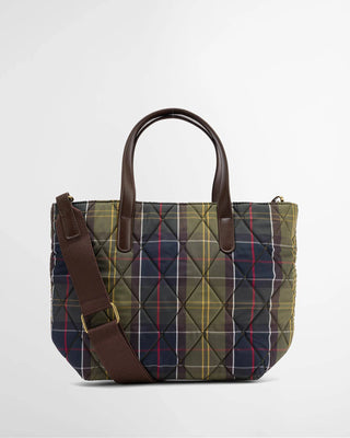 Mini-borsa tote trapuntata