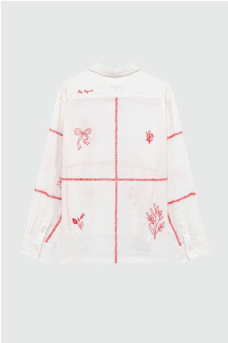 OLD GLORY - CAMICIA HARVEST CON RICAMO FLOREALE