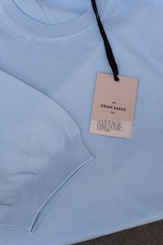 T-shirt in maglia cotone organico