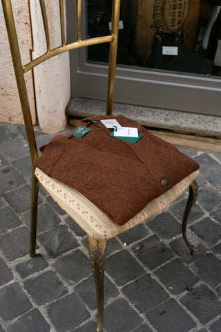 Cardigan in lana shetland