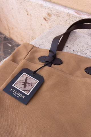 Rugged twill tote bag