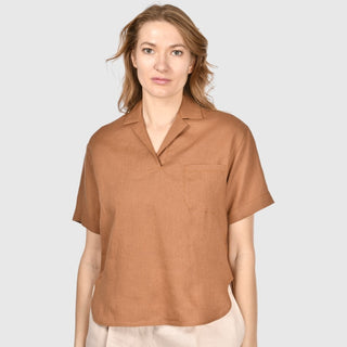 Polo jersey skipper in lino