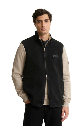 GILET IN PILE REVERSIBILE