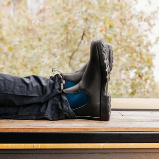1917
ORIGINALS
CHELSEA BOOTS - BLACK & NAVY
