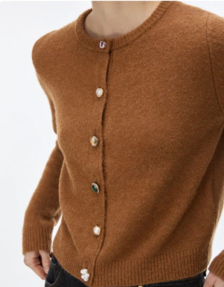 CARDIGAN IN MISTO LANA
