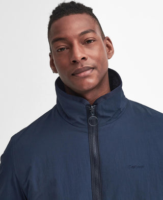 Giacca reversibile barbour fleece blu