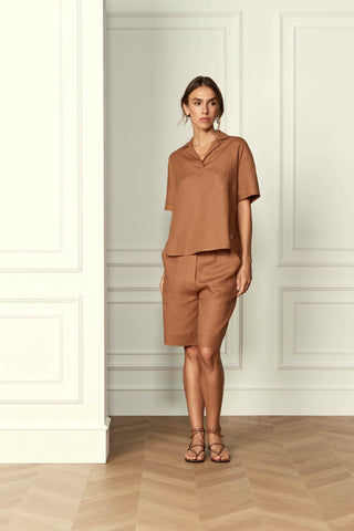 Polo jersey skipper in lino