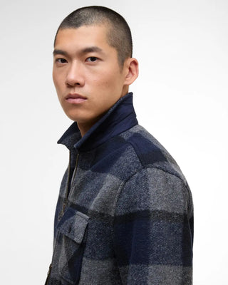 Overshirt in pile e tartan Hailwood