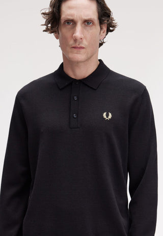 Polo In Maglia A Maniche Lunghe