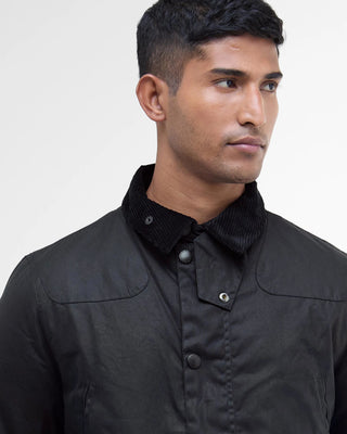 Giacca in cotone cerato Reelin