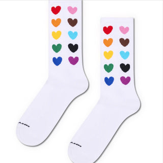 Rainbow Sneaker Sock