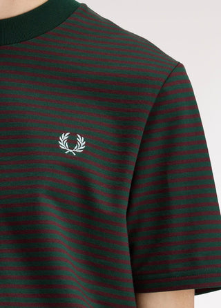 T-shirt pesante a righe sottil