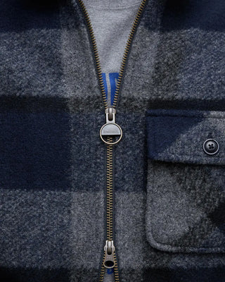 Overshirt in pile e tartan Hailwood