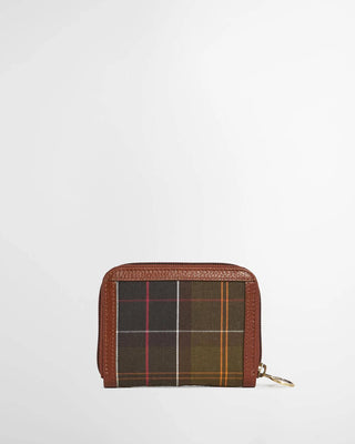 Mini portafoglio Daphne in tartan