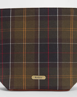 Borsa a secchiello in tartan Cedar