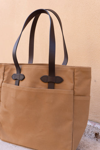 Rugged twill tote bag