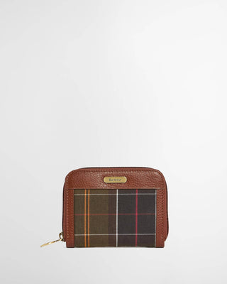 Mini portafoglio Daphne in tartan