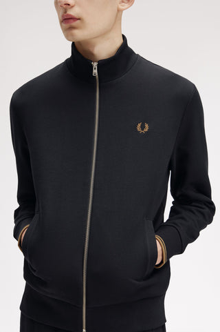 Felpa con zip intera