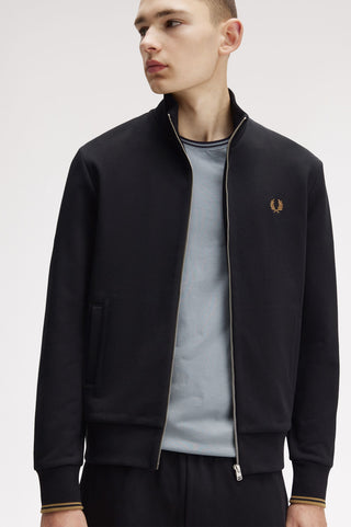 Felpa con zip intera