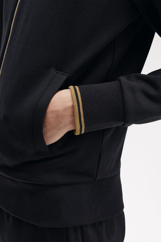 Felpa con zip intera