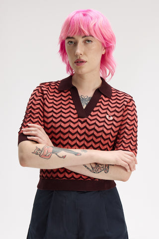 Polo In Maglia Traforata