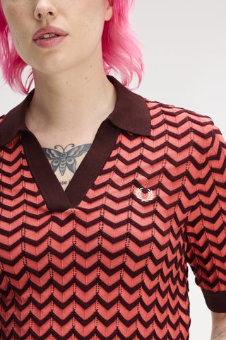 Polo In Maglia Traforata