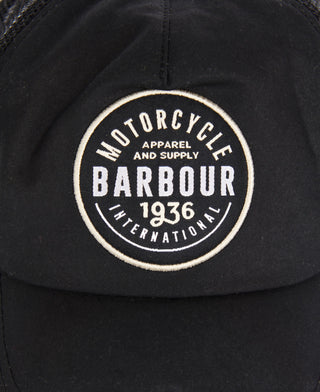 Cappello Trucker Barbour International Nero