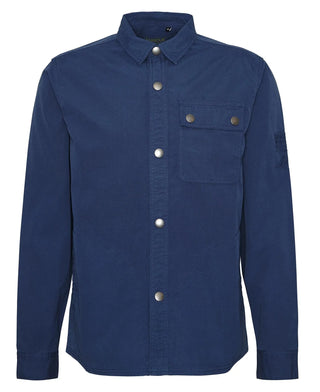 Overshirt Circuit Barbour International Blu da Uomo