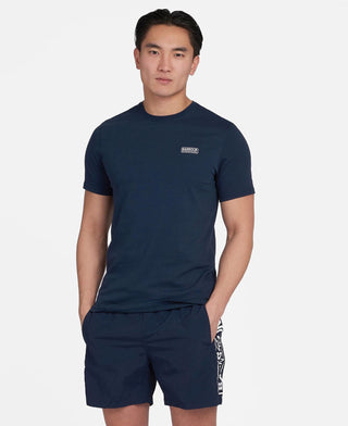 T-Shirt Barbour International Navy da Uomo