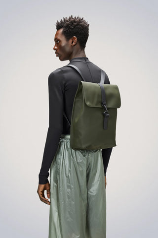 Zaino Rucksack Rains Verde Militare